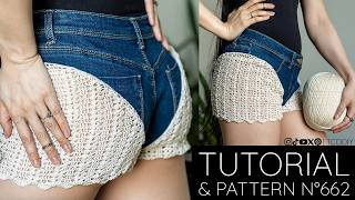 Upcycle Denim Shorts With One Gorgeous Stitch! | Pattern & Tutorial #662