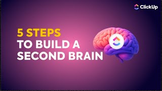 How To Build A Second Brain Easy 5-Step Method Clickup