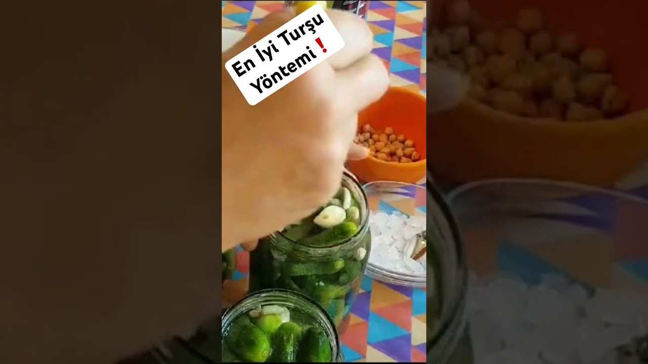 Bu Yöntem İle Turşularınızı Herkes Beğenecek #keşfet #yemek #food