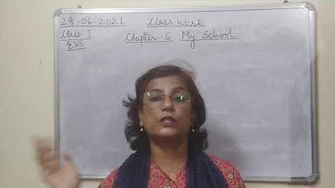 Class I EVS 29 06 2021 by Mrs Ranjana Dhar Ch 6 Part 2