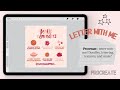 Procreate lettering tutorial, lettering in procreate, procreate tips and tricks