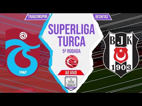 Futebol no JC: Trabzonspor 3 x 0 Besiktas, Superliga Turca, 5ª Rodada