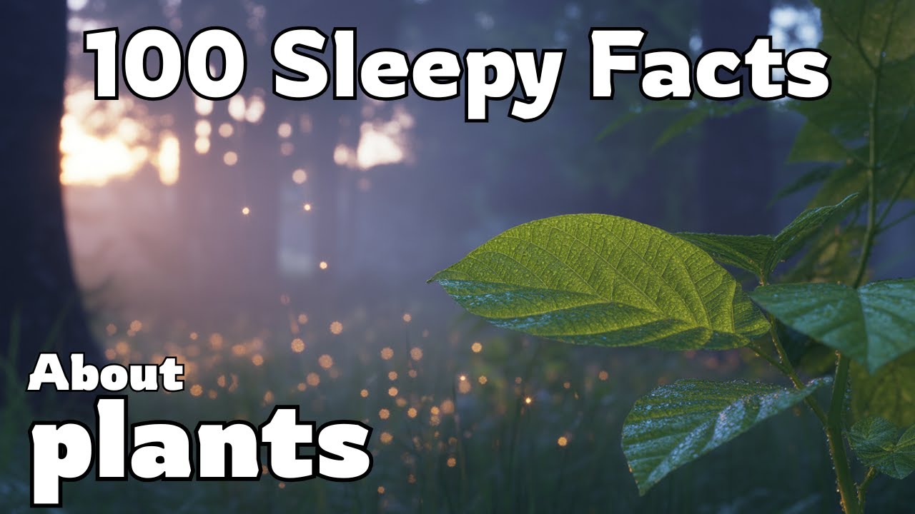 Most releaxing and unique 100 Plant Facts to fall Asleep to - No Adverts