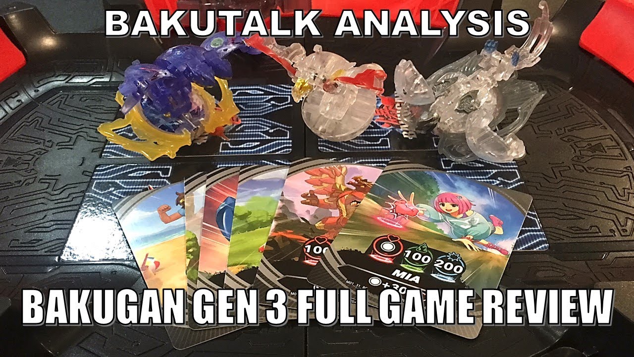 Bakugan G3 ПОЛНЫЙ расширенный обзор игры | Анализ BakuTalk