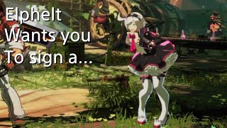 Guilty Gear Strive - Elphelt Respects and Taunts