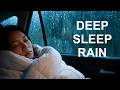 Sleeping in a Car During Heavy Rain | 6 Hour ASMR Soundscape
