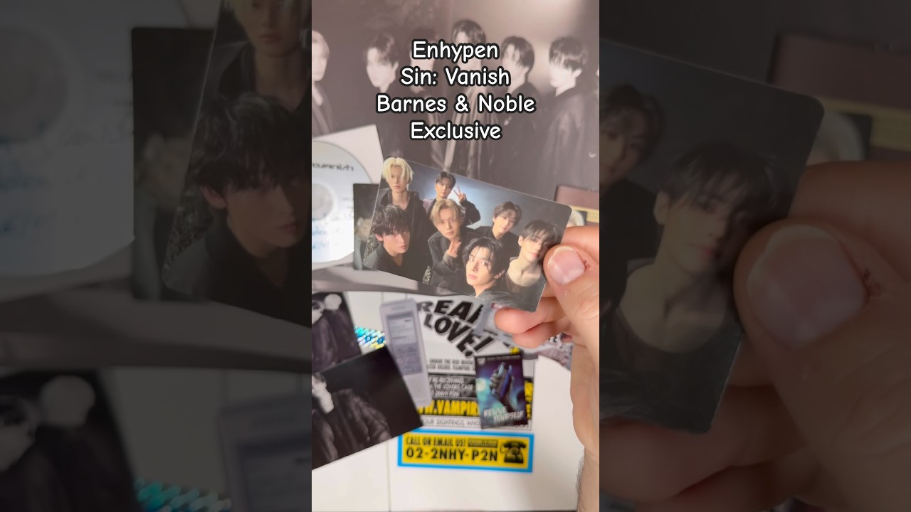 Enhypen Sin: Vanish Barnes & Noble Exclusive #enhypen #kpop Enhypen Sin: Vanish Barnes & Noble Exclusive #enhypen #kpop
