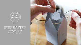 Step by Step - Towers (roof adjustment) by MY CALENDAR LOVE