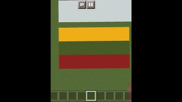 The Lithuanian Flag… #shorts #minecraft