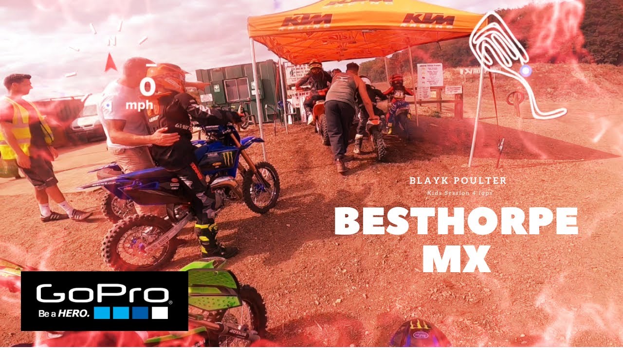 Besthorpe Mx 27/08/22 | Kids Session | Go Pro Hero