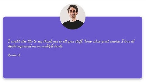Testimonial Slider Project - HTML, CSS, and JavaScript Tutorial