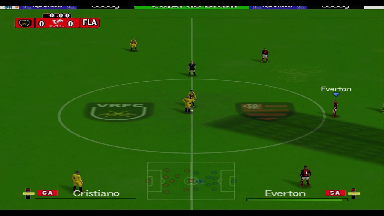 Кубок Бразилии – Финал – Вольта Редонда против Фламенго – Геймплей!