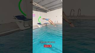 Most Common Swimming Dive Mistake 🏊🏻‍♂️ #swimmingtips #dive #howtoswim