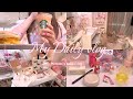 vlog | ピンク好き社会人のよく食べてよく働いて可愛いに囲まれた日常vlog🎀💓✨スタバ/ガチャガチャ/サンリオ