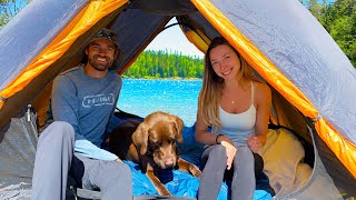 3 Days Camping On The Worlds Biggest Lake | First Time Trying Instant Camping Meals