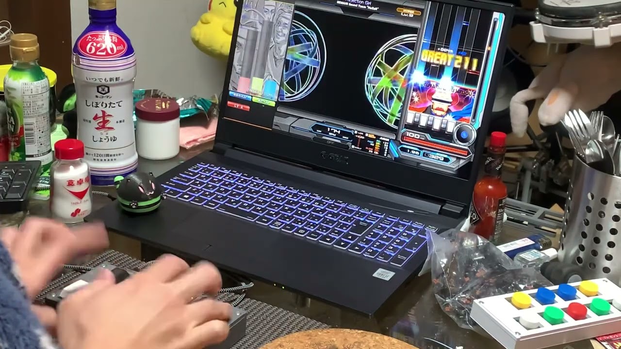 【beatmaniaIIDX用】ミニコントローラーV2プレイ動画