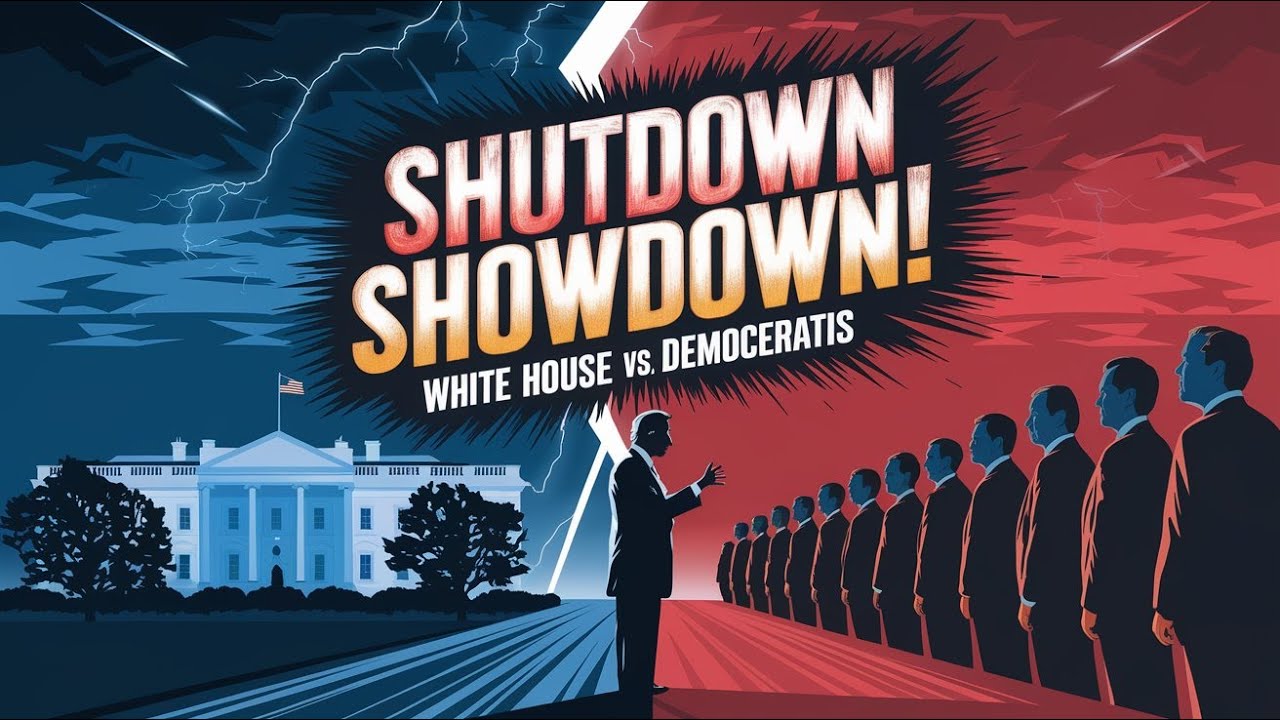 Shutdown Crisis: White House and Democrats Locked in Standoff!