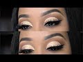 Natural Glam Glitter Cut Crease | Morphe 15H Happy Hour Palette