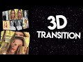 3D transition on video star