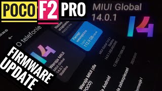 [How to] POCO F2 PRO Firmware Update MIUI14 💥 Official Global Rom 👍 MIUI 14.0.1.0 (SJKEUXM) ✅