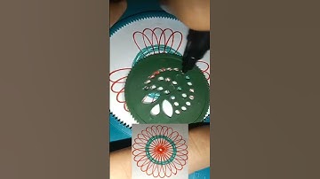 Unique Spirograph Reverse😍 #shorts #spirograph #shortsfeed #viral #ytshort