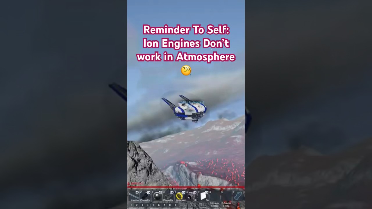 Unavoidable Crash in Space Engineers.               