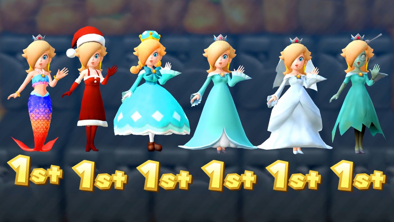 マリオパーティ9+10】すべてのプリンセスと面白い時間 ロゼッタ Vs