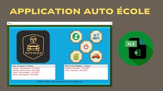 Driving school application | Detailed Excel driving school application | Driving school software screenshot 1