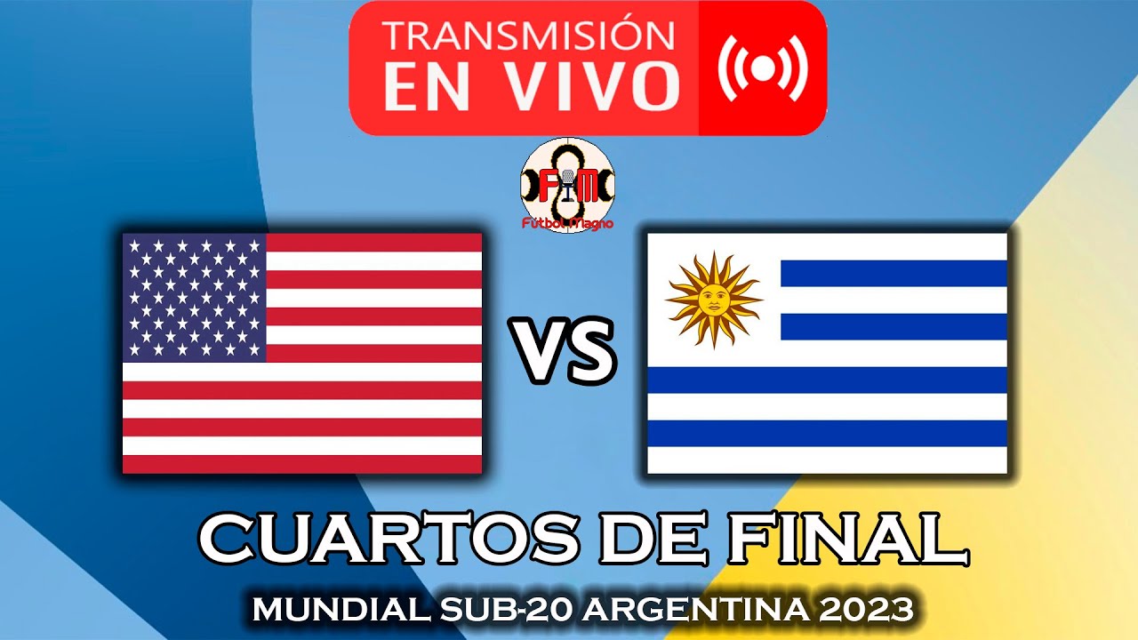 Estados Unidos vs Uruguay en vivo: resumen, goles y resultado del partido  de Cuartos de final del Mundial Sub 20 de Argentina. - AS USA