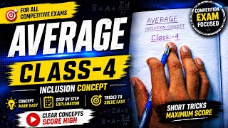 🔴 Average Class:-4 | Basic Se Advance 🎯| Inclusion Concept🔥