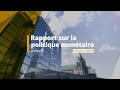 Rapport sur la politique monétaire d’octobre 2023 – en bref