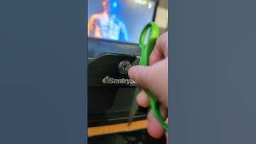 how to open a sentry safe without a lock pick tool