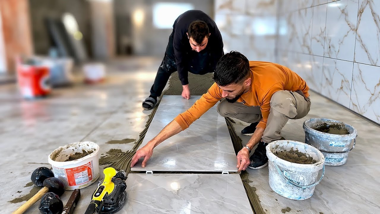 Zemin Karolarının Baştan Sona Adım Adım Döşenmesi 