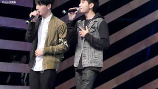 Video thumbnail of "คริส-สิงโต (Krist-Singto) - ความลับในใจ [4k] #SotusFanmeetinChengdu - 170722"