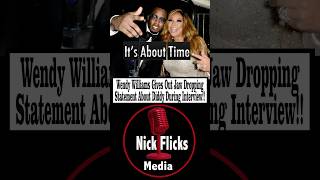 Wendy Williams Gives Out Jaw Dropping Statement About Diddy During Interview!#shorts