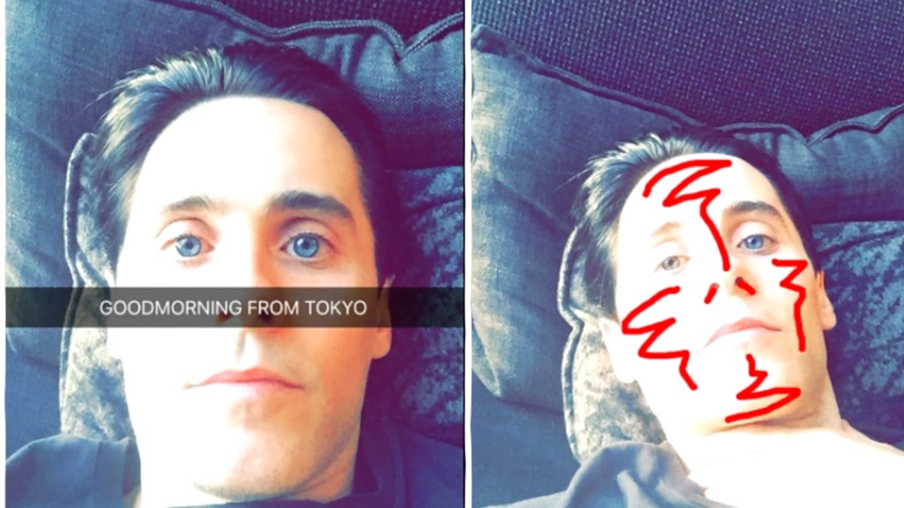 Jared Leto Newest Snapchat Video