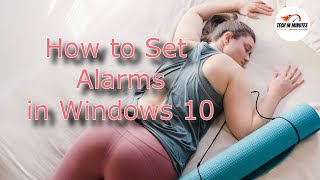 How to set alarms in Windows 10