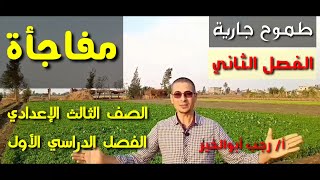 طموح جارية ، الفصل الثاني ( مفاجأة ) ـ الصف الثالث الإعدادي / الفصل الدراسي الأول.