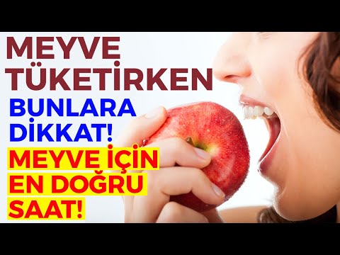 Meyve Tüketirken Bunlara Dikkat! Meyve İçin En Doğru Saat | Dr. Ayça Kaya