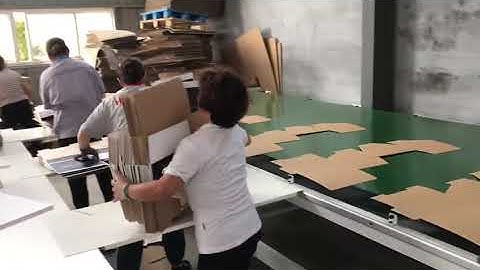 two pieces folder gluer