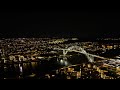 Old Town Fredrikstad, Fredrikstad bridge and Fredrikstad city. Filmed with DJI Mini 4 Pro
