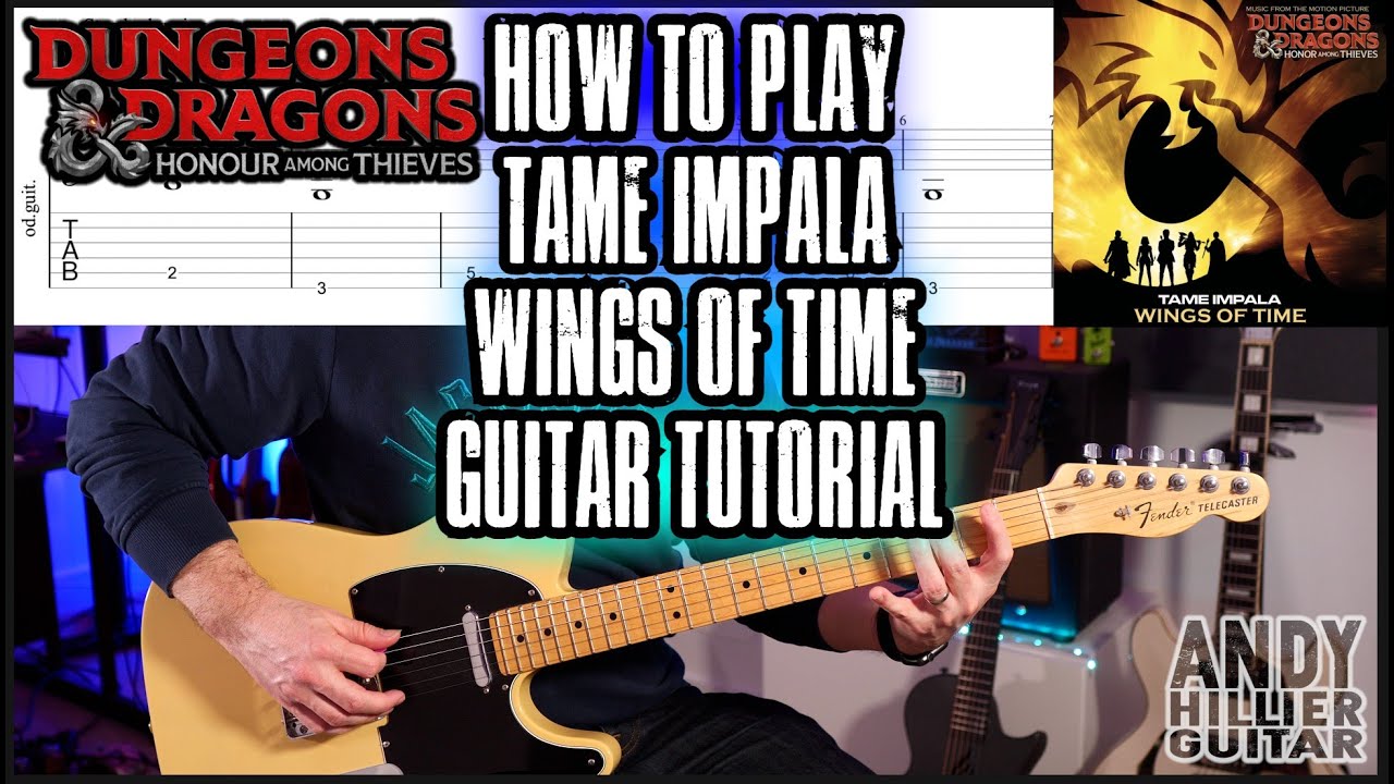 Tame Impala Wings Of Time Guitar Tutorial Lesson YouTube