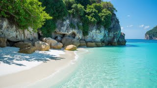 Soft Flute Music with Ocean Sounds 🌊 Music heals the heart and blood vessels 🏝 screenshot 2