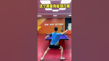 Giật trái và phát lực khi giật xoáy xuống với bóng cắt #tabletennis #pingpong