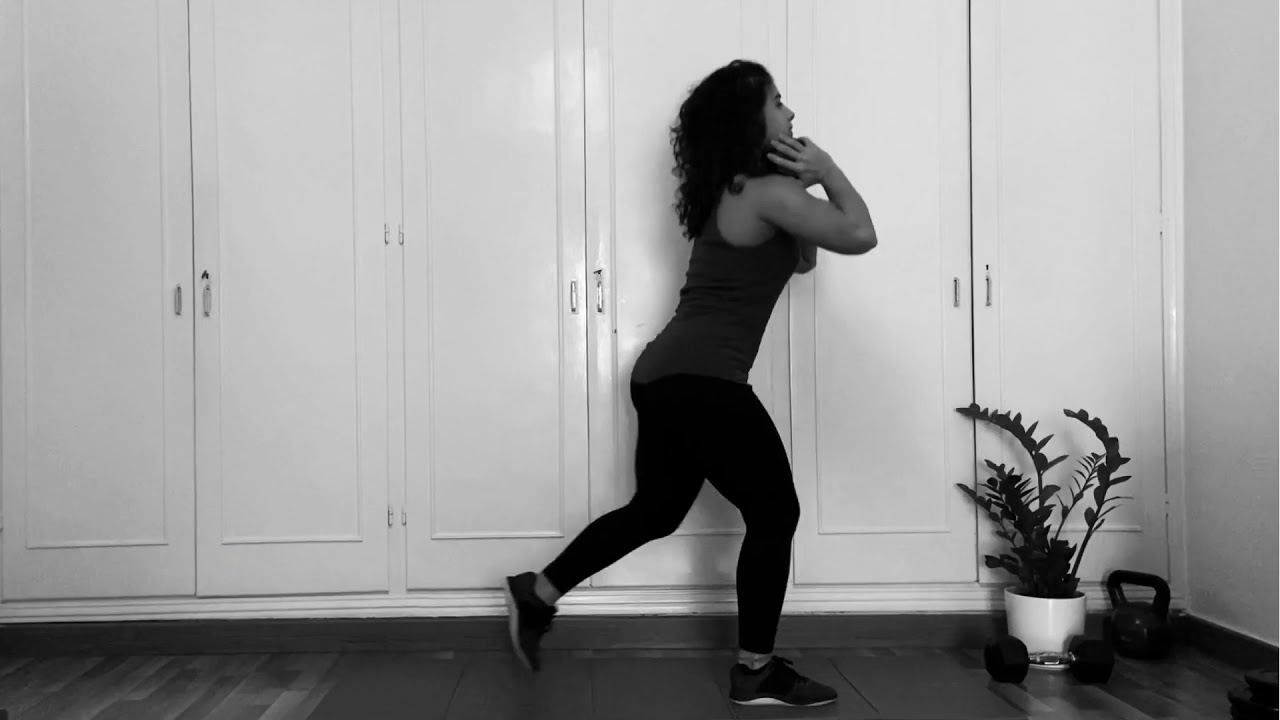 DB Goblet Reverse Lunge - YouTube