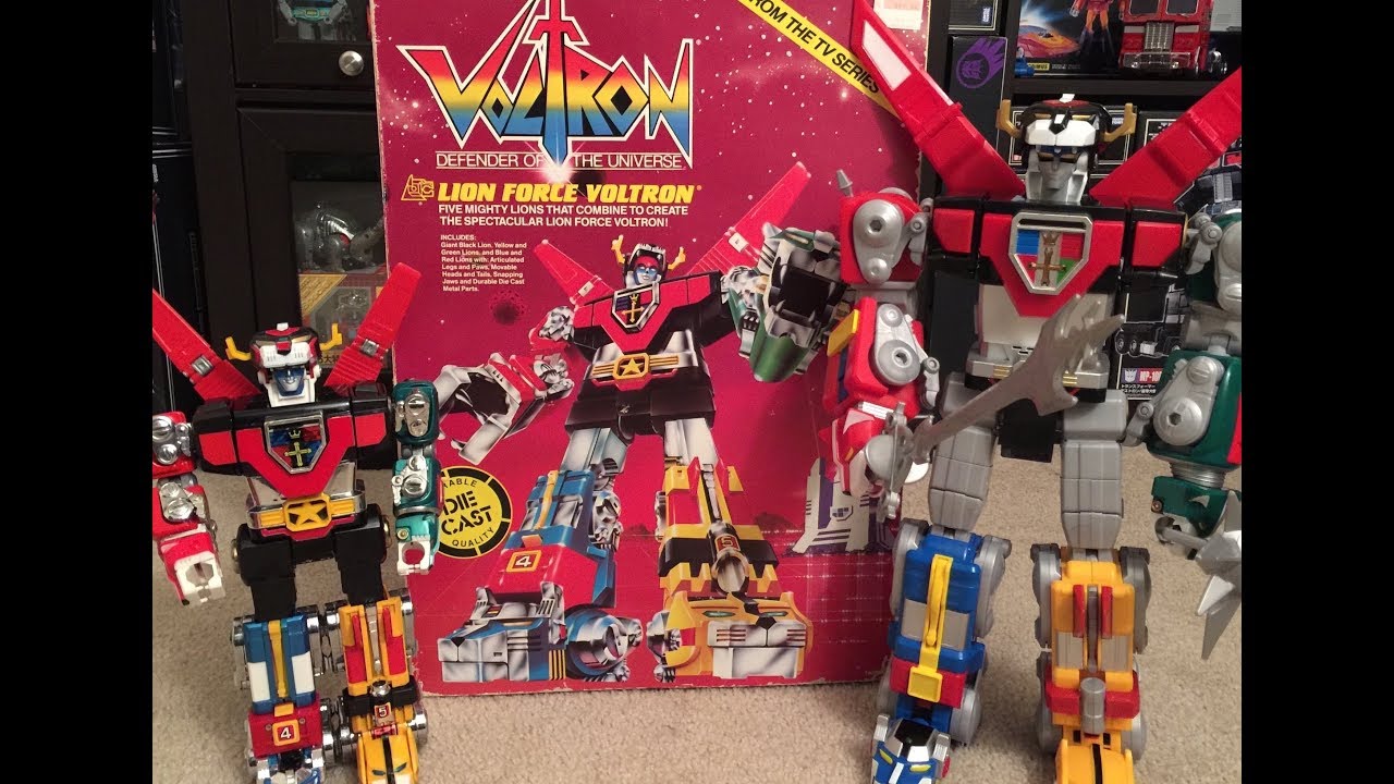 voltron toys 1980s