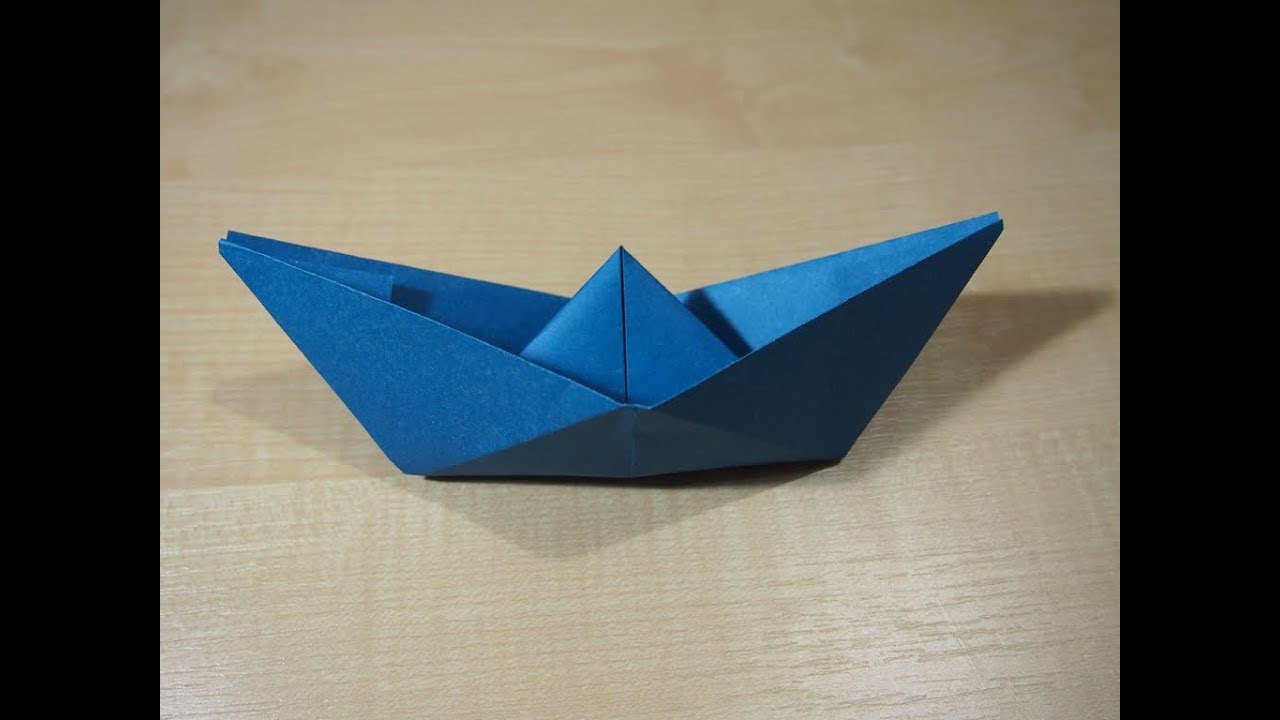 Origami for Beginners – Easy Boat - YouTube