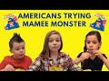 Americans try Malaysian Mamee Monster snack for the first time!
