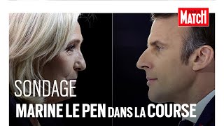 SONDAGE Emmanuel Macron en tête malgré un vote moins enchanté, Marine Le Pen dans la course