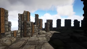 Ark, Slytherin Lighthouse Castle build